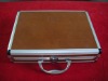 Aluminum Portable PVC Leather Briefcase
