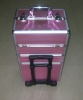 Aluminum Pro Rolling Makeup Case, hairdressing case