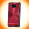 Aluminum Style Red Hard Case for Samsung Galaxy S2 i9100