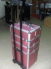 Aluminum Trolley Cosmetic Case, Tool Cosmetic case