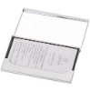 Aluminum business card box