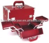 Aluminum cosmetic case for professional makeup girl