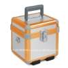 Aluminum digital camera slr luggage case S Gold for any Blands