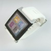 Aluminum+silicone watch bands for ipod nano 6