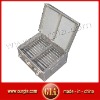 Aluminum storage case computer case carrying boxes