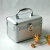 Aluminum suitcase make up case