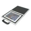 Aluminum touch pad 2 screen computer hardcase for tablet PC no handle