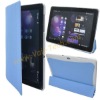 Amazing Magnetic Slim Leather Smart Cover Shell for Samsung Galaxy Tab P7510-Blue