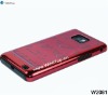 Amazing Quality Chrome Case for Samsung Galaxy S2 i9100.Red Color Angel Design.