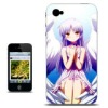 Angel Beats! Kanade Tachibana Angel Version Anime Case for iPhone 4
