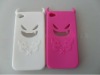 Angle design silicone protector for iphone 4