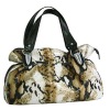 Animal Skin Like Leather Hobo Bag for women