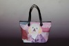 Animal design canvas tote bag