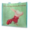 Animal folding eco-friendly non woven bag with lamination