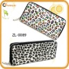 Animal print fashion wallet