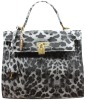 Animal print handbag