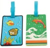 Animal promotional soft pvc luggage tag