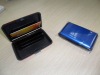 Anodized color aluminium wallet