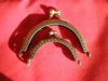 Antique purse clip frame