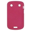 Antislip Hard Plastic Back Case Cover for Blackberry 9900 9930 Hot Pink