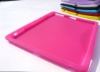 Any color clean silicone skin case for ipad2
