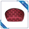 Arcuate fashion polyester cosmetic bag