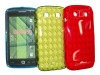 Argyle Pattern Mobile Phone TPU Gel Case For BlackBerry 9850