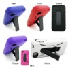 Armor Silicone Skin Outer + Hard Plastic Case inner Stand Case for iPhone 4S& iPhone 4G