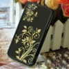 Arrival crystal flower tpu cover for iphone 4 4s cover