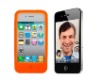 Artificial Silicone Cover Case for iPhone 4g