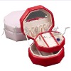 Artificial leather jewelry box/ trinket box