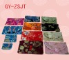 Asia high quality silk 3 pcs set change purse
