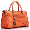 Attractive ladies leather tote handbag