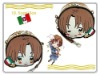 Axis powers  cute version italy PVC foldaway wallet