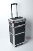 B 3in1 Hairdressing Makeup Beauty Case Cosmetic Trolley