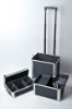 B 3in1 Hairdressing Makeup Case Cosmetic Trolley