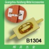 B1304 Gold  Metal Handle Loop - Metal Bag Fittings