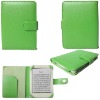 BF-EB021(4)  New Arrivals Nice Green Leather Case For  E-Book Kindle 4 ,Made of High PU Leather