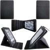 BF-EB022(5) Fashion Black  E-book Leather Case For Kindle 4,With Stand Style .