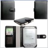 BF-EB023 Fashion   E-book Leather Case For Kindle 4,With Stand Style and 3 Card Holders .