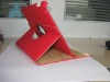 BF-IP0010(16)New arrivals hot red case  for ipad 2,With 360 degree rotatabale style