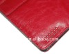 BF-IP006(10) Lambskin PU leather laptop case for ipad 2 with stand