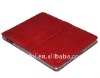 BF-IP006(11) Lambskin PU leather laptop cover for ipad 2 with stand