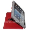 BF-IP006(7) Lambskin PU leather laptop case for ipad 2 with stand