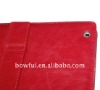 BF-IP006(9) Lambskin PU leather laptop case for ipad 2 with stand