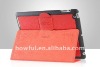 BF-IP012(5) Hot sales real leather case for ipad 2  ,with stand style for computer accesseries