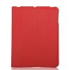 BF-IP205(1) Genuine leather computer cover for iPad 2 with stand