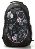 BF-LP054 New arrivals Flower Laptop Backpack,Made of High Qunality 1680D material