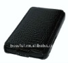 BF-MP060(5)  Crocodile Grain Black leather case for Samsung i9100 galaxy s2