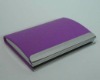 BF-NC002(4) Nice Purple Business  Name Card Case ,With Embossed Logo.OEM/ODM Orders Are Welcomed.